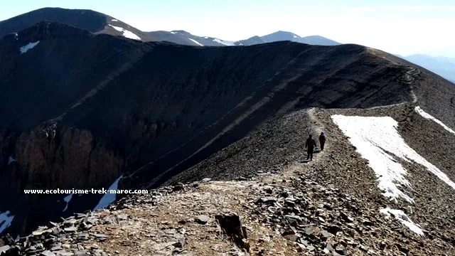 Traversée Nord-Sud du haut Atlas central avec l’ascension du M’goun en 6 jours