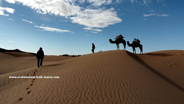 Randonnée désert Maroc