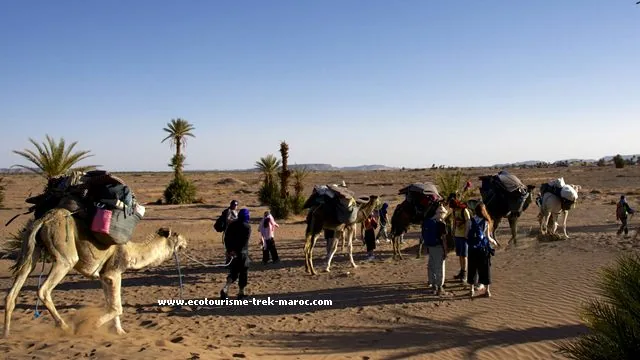 Randonnée au désert marocain en famille en 6 jours