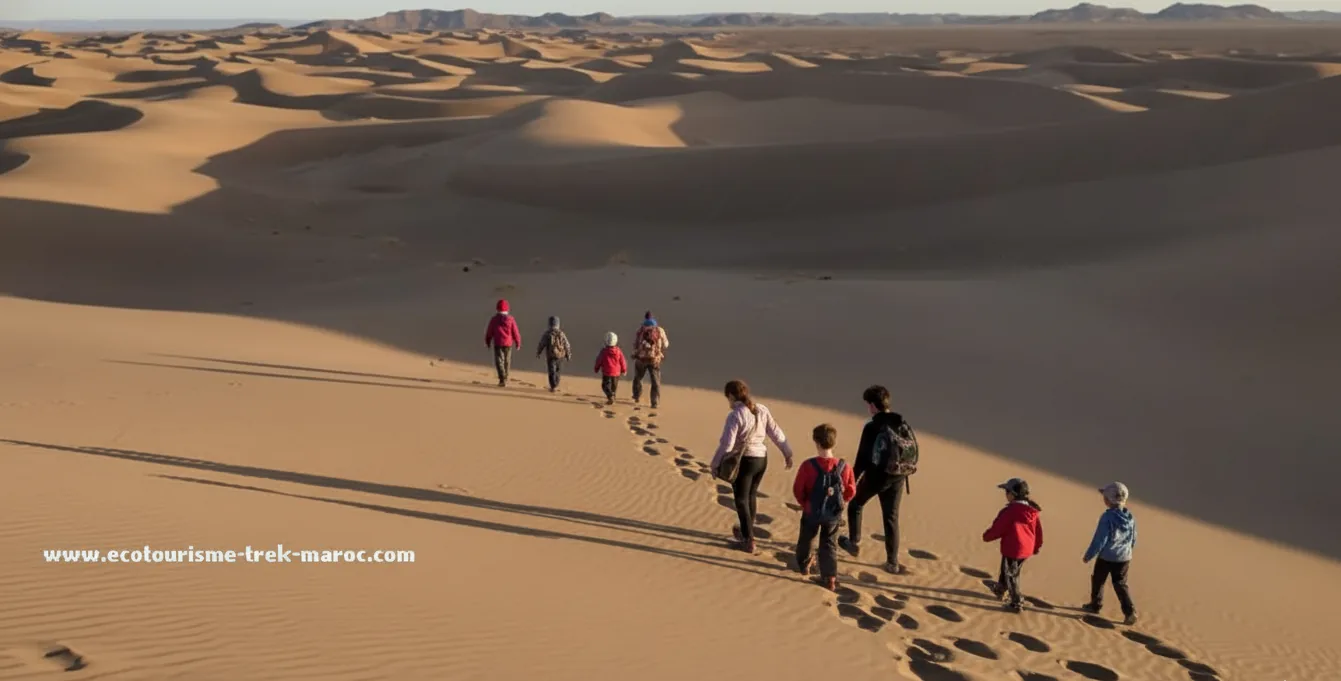 Randonnée en famille au Maroc