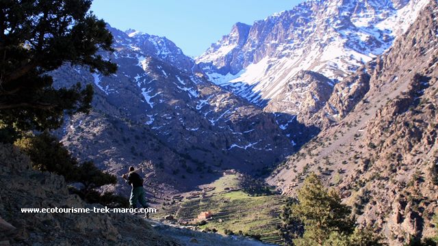 Mini Trek Atlas Maroc 4 jours aux villages berbères du Toubkal