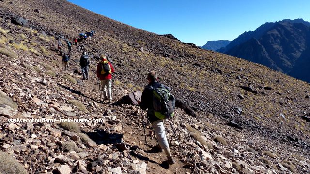 Tour du Toubkal avec l'ascension du sommet