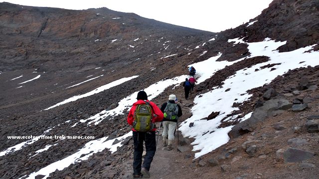Trek ascension Toubkal en 3 jours