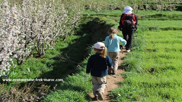 Trek en famille au Maroc